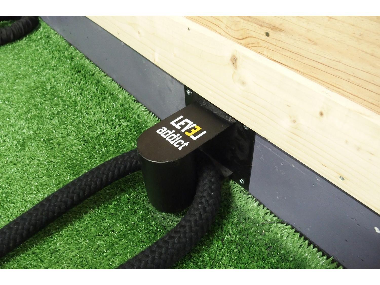 Fixation pour Battle Rope vue côté droit - LEVEL addict Fixation pour Battle Rope vue côté droit - LEVEL addict