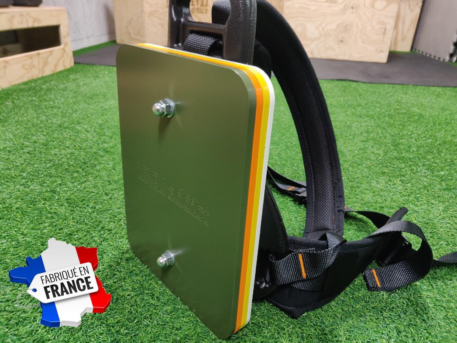 Dossard pompier pour le Parcours professionnel adapté fabriqué en France par LEVEL addict Dossard pompier pour le Parcours professionnel adapté fabriqué en France par LEVEL addict