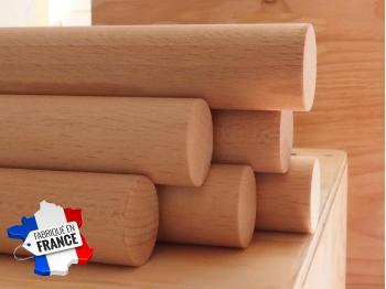 Chevilles en bois pour Peg Board | Vue de côté no 1 | 100% Made In France | | LEVEL addict