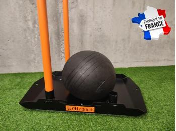 Traîneau de puissance / Sled chargé avec slamball - LEVEL addict