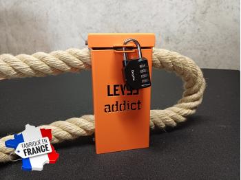 Système de sécurisation de corde à grimper vue avec corde de côté - LEVEL addict