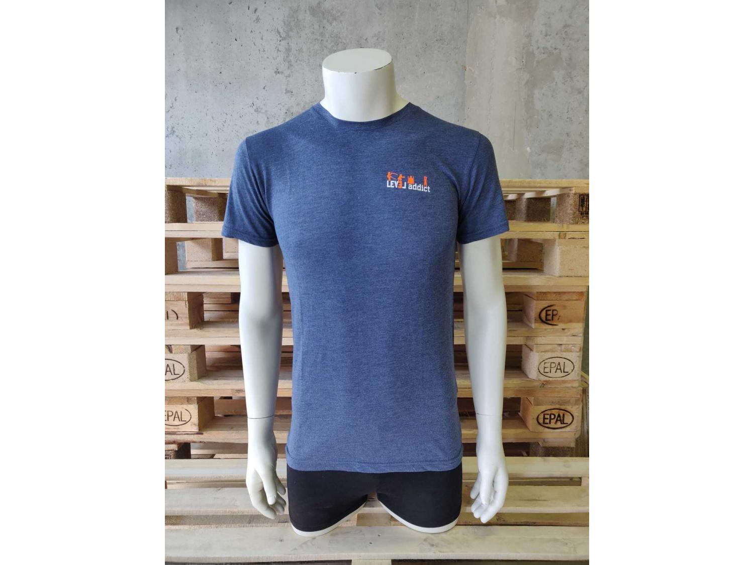 Tee-shirt Tri-blend homme bleu