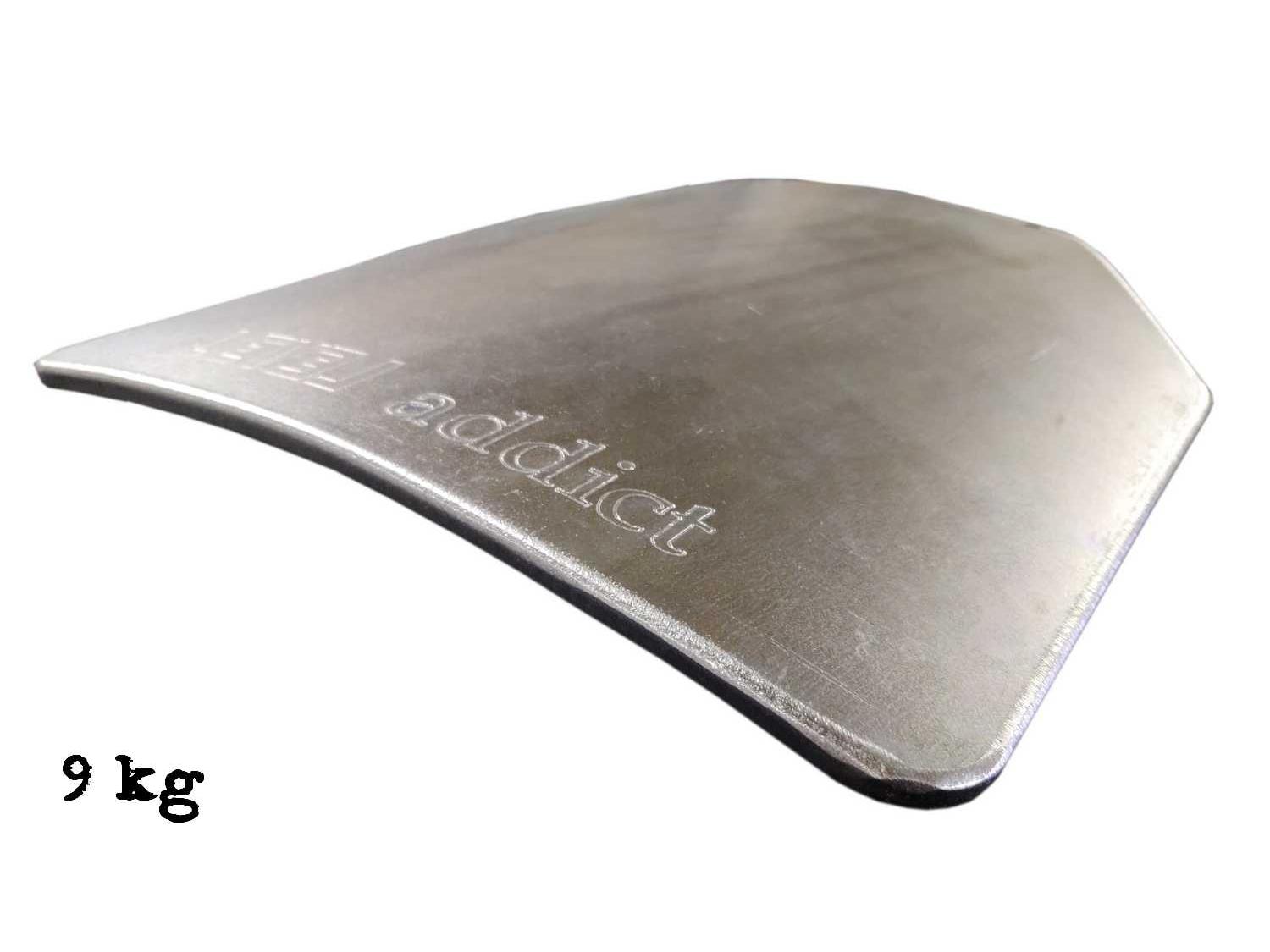Plaque d'acier courbée seule | Poids de 4,5 kg | LEVEL addict Plaque d'acier courbée seule | Poids de 4,5 kg | LEVEL addict