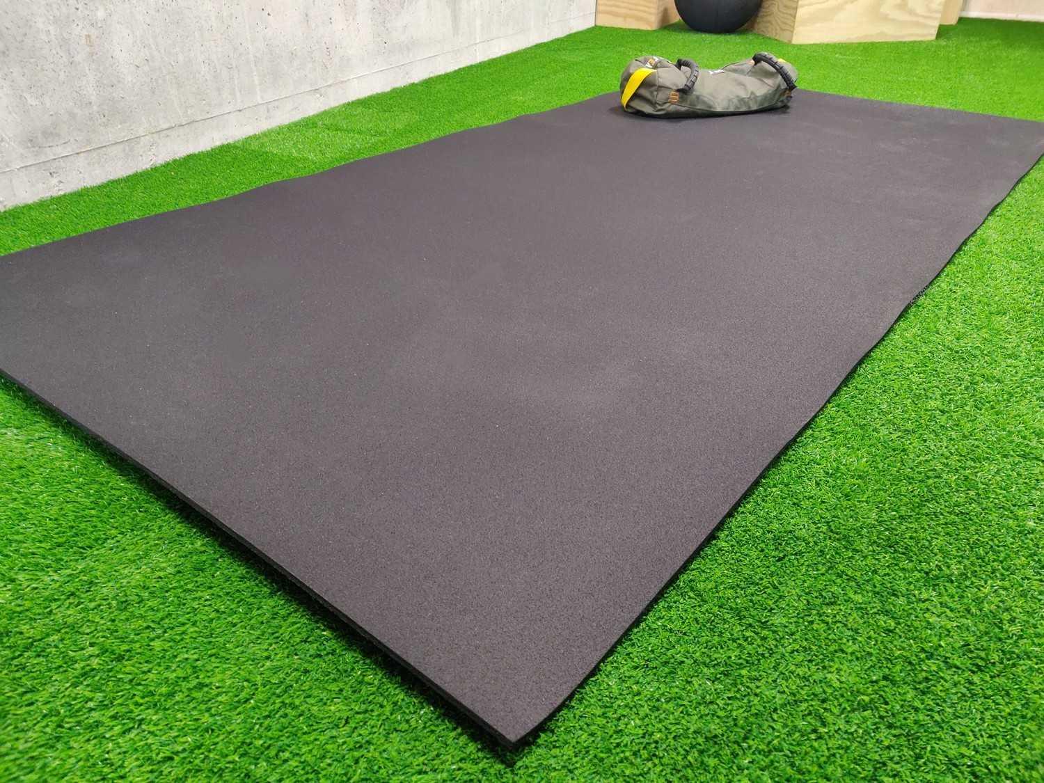 Tapis de sol de 3 m2 en caoutchouc de 6 mm d'épaisseur - Haute qualité Tapis de sol de 3 m2 en caoutchouc de 6 mm d'épaisseur - Haute qualité
