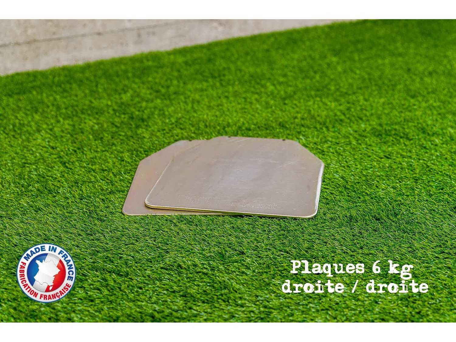 Plaques d'acier plate-plate pour charge de 6 kg - LEVEL addict Plaques d'acier plate-plate pour charge de 6 kg - LEVEL addict