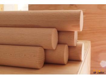 Chevilles en bois pour Peg Board | Vue de côté no 1 | 100% Made In France | | LEVEL addict