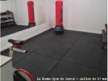 Le Home Gym de Josué - Dalles de 25 mm