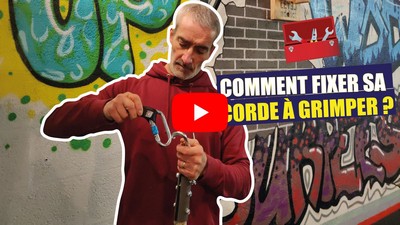 Vidéo YouTube LEVEL addict comment fixer sa corde à grimper