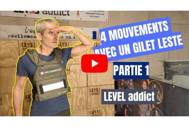 4 mouvements avec un gilet lesté