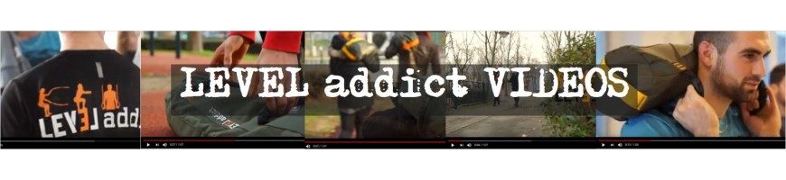 La team LEVEL addict, les partenaires et les produits présentés en vidéo